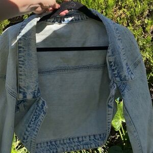 Stylish Acid Wash Denim Jacket